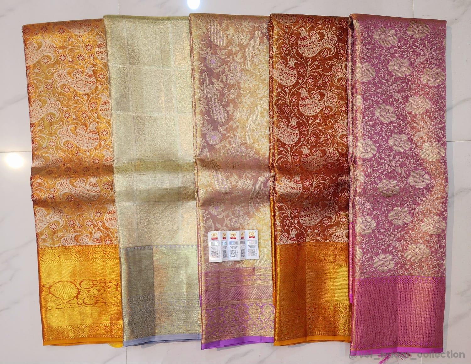 KANCHIPURAM  BRIDAL SAREES