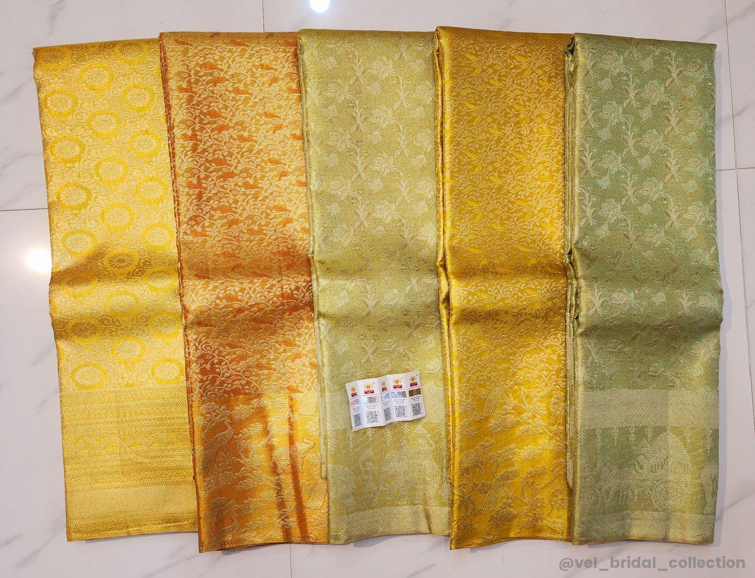 KANCHIPURAM  BRIDAL SAREES