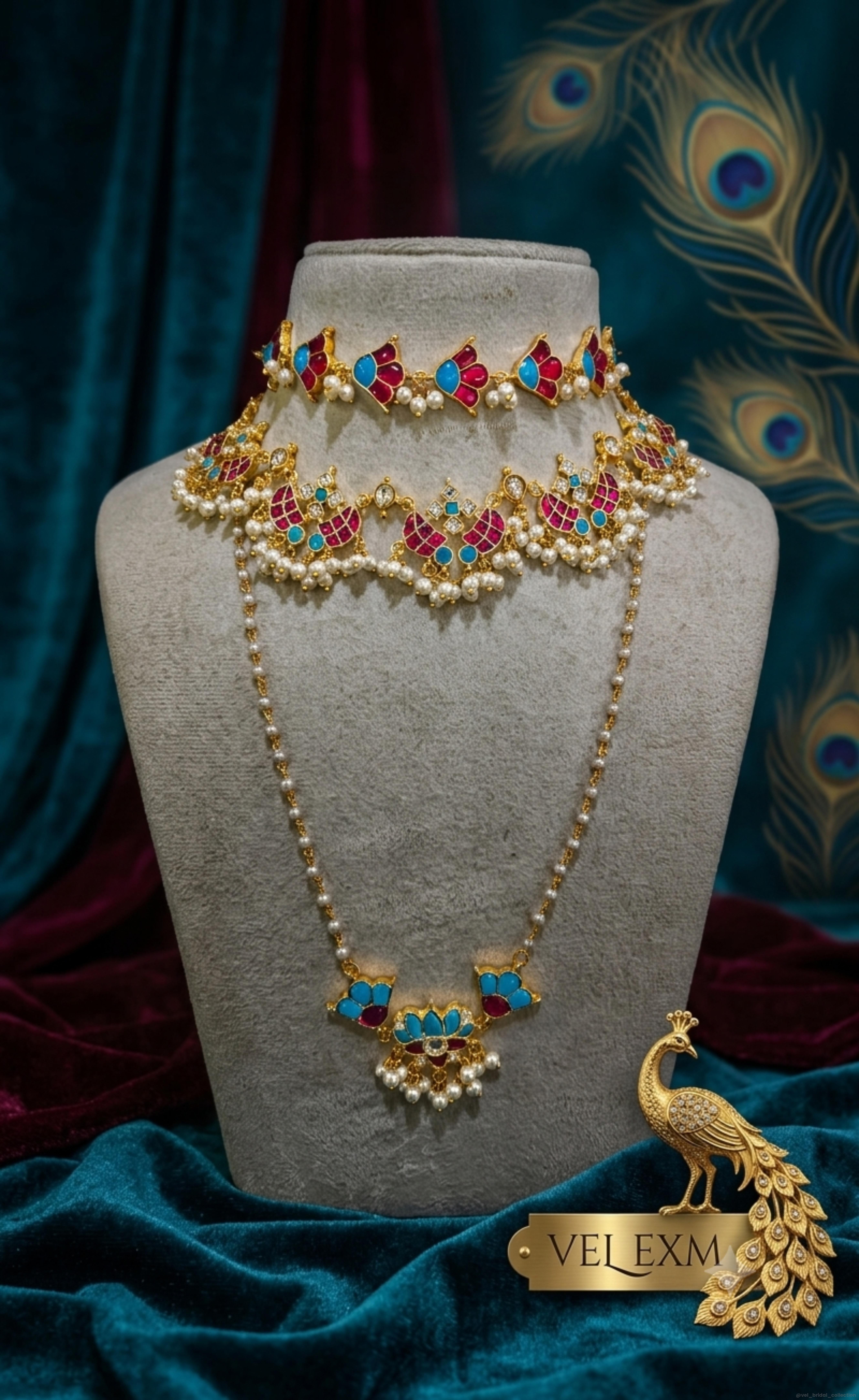 Bridal jewelry combo set