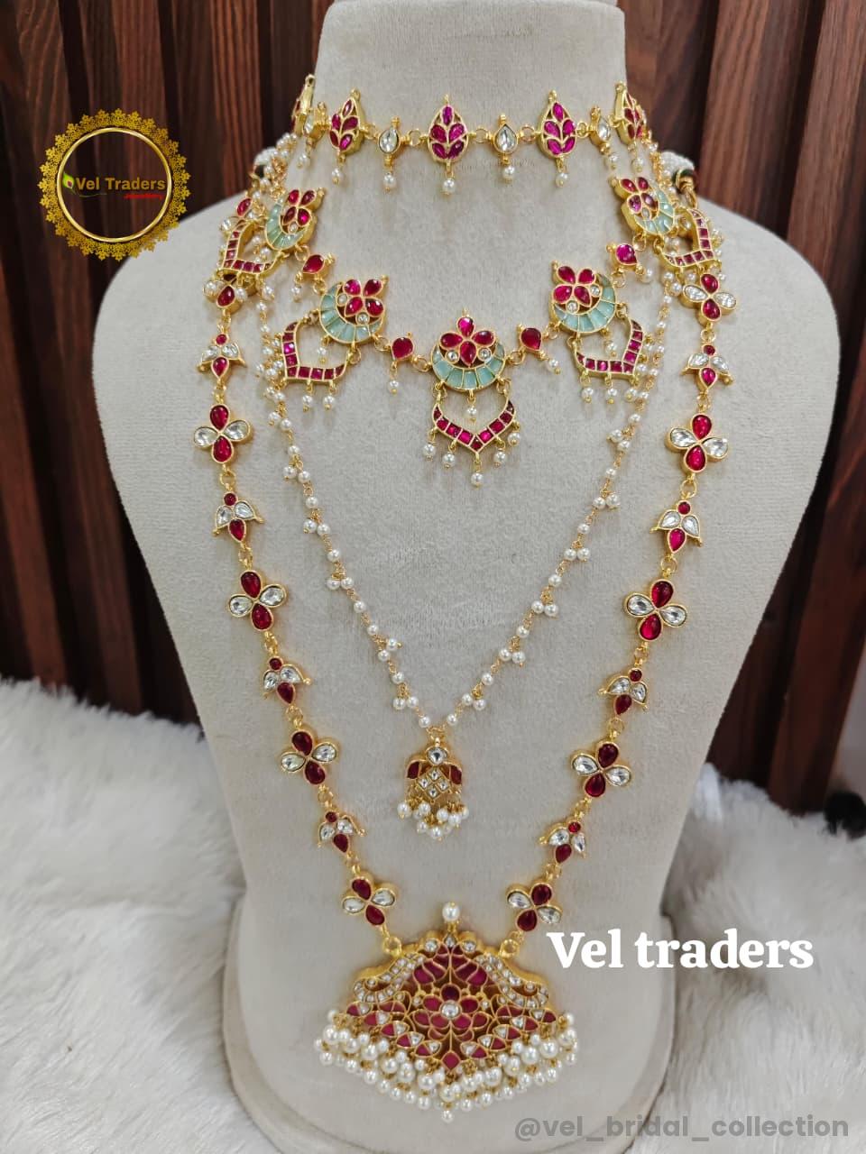 Jadau Kundan bridal set